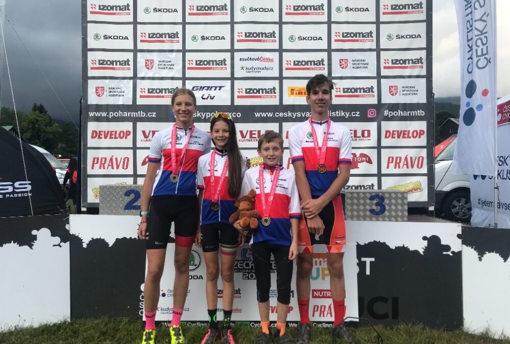 Deset medailí pro ADASTRA Cycling Team na Mistrovství ČR v Cross Country